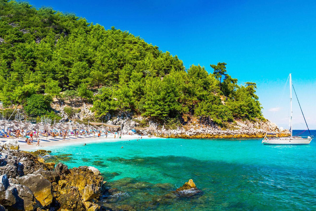 Thassos Adası ve Plajlar Turu 4 Gece Ada Konaklamalı